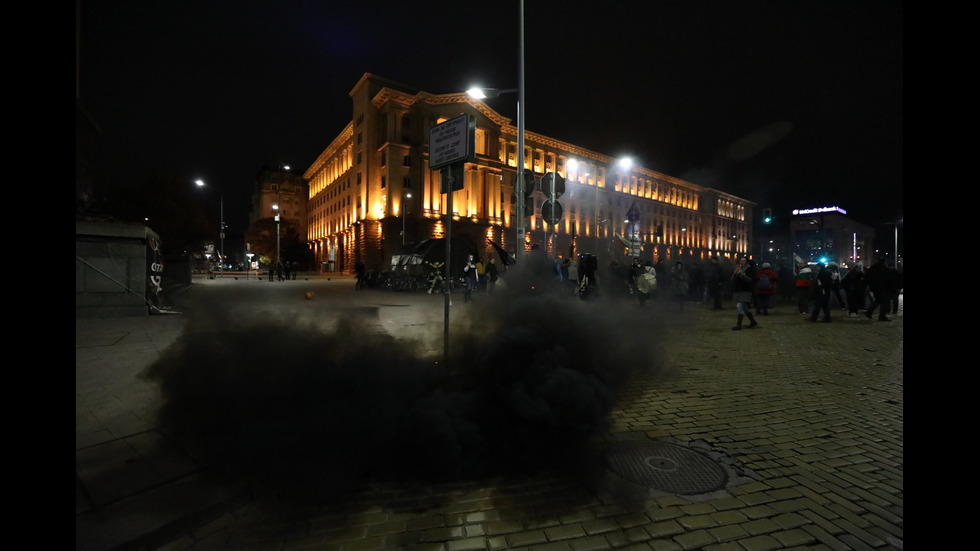 Поредна вечер на протести в София