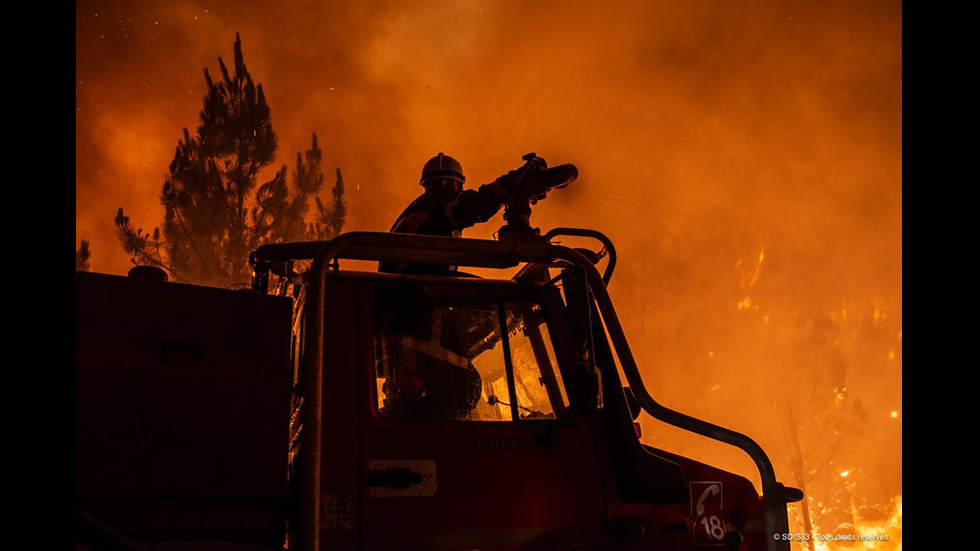 Държави от ЕС изпратиха помощ на Франция в борбата с горските пожари