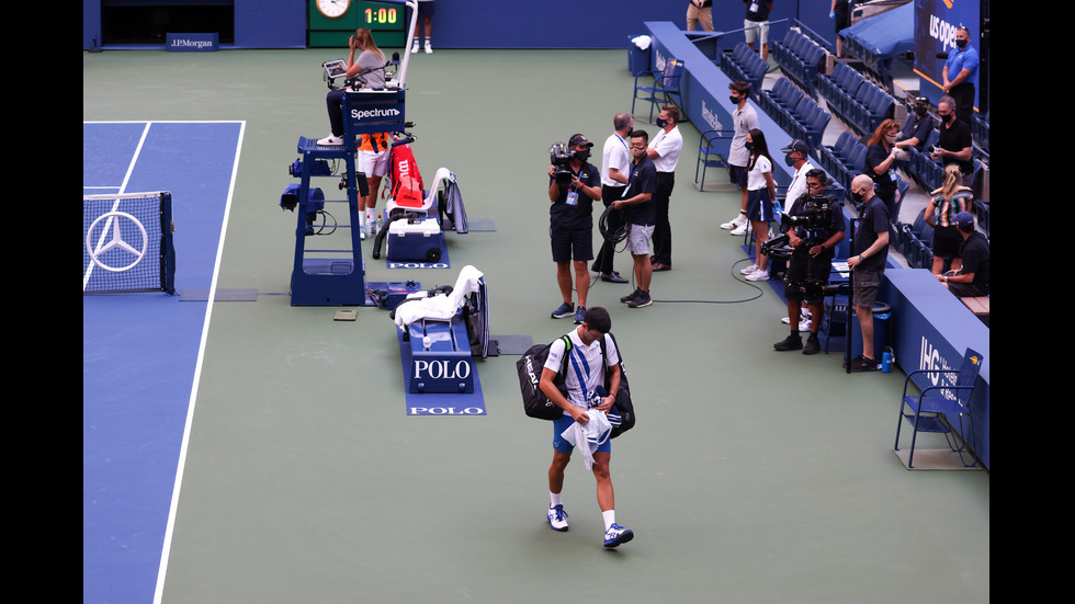 Сензация на US Open - дисквалифицираха Джокович!