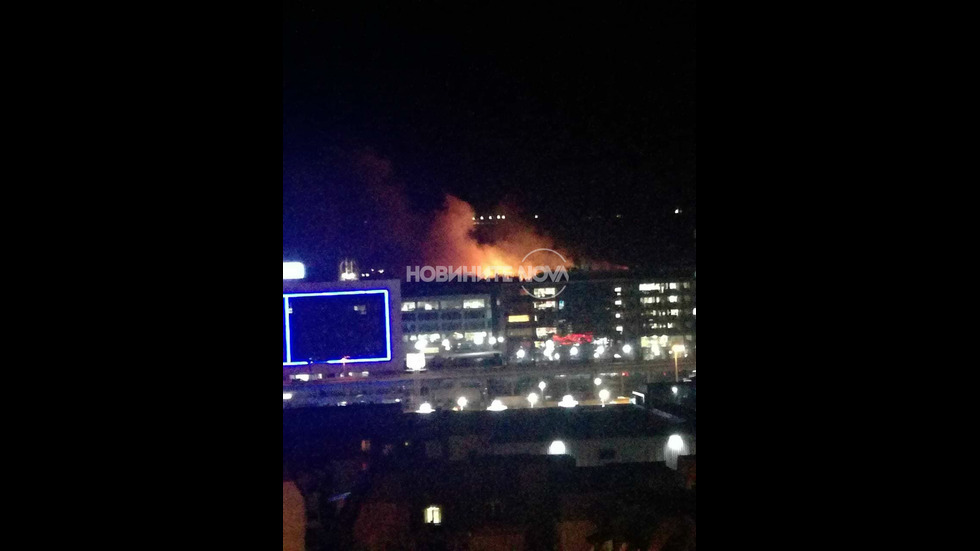 5 декара са изгорели при големия пожар в София
