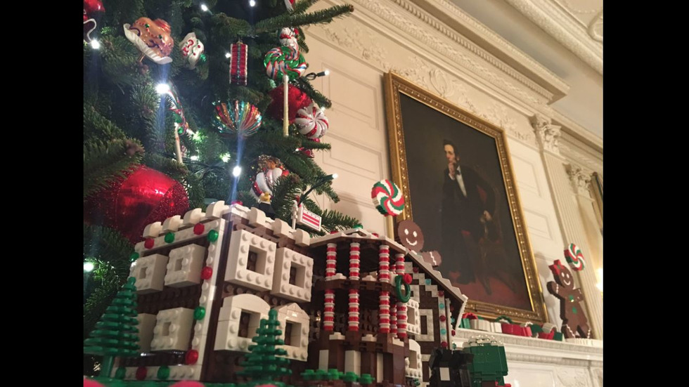 "Медени" къщички украсиха Белия дом