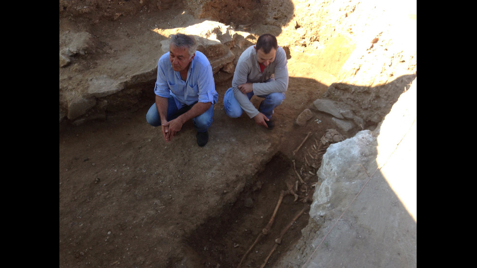 Уникална находка на археолози във Велико Търново
