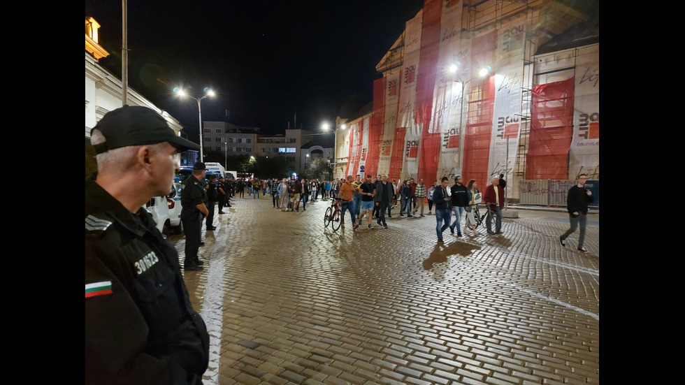 87 вечер на антиправителствени протести