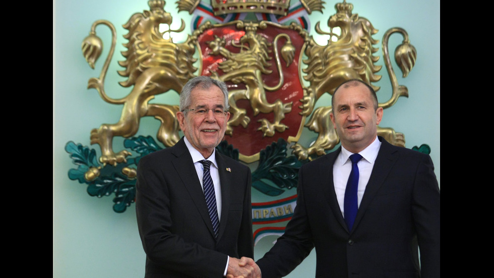 Австрийският президент на визита в България
