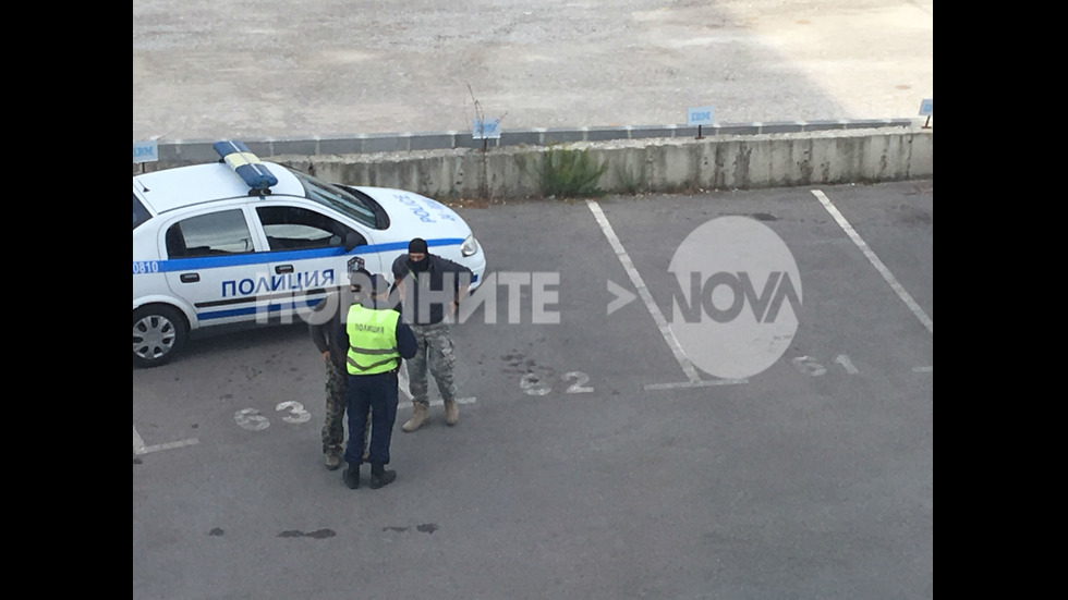 Изоставен куфар на паркинга на NOVA вдигна полицията на крак