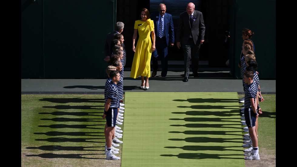 Кейт Мидълтън демонстрира стил и класа на финала на „Уимбълдън” за жени