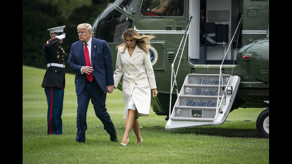 СТИЛ И СЕКСАПИЛ: Мелания Тръмп като първа дама