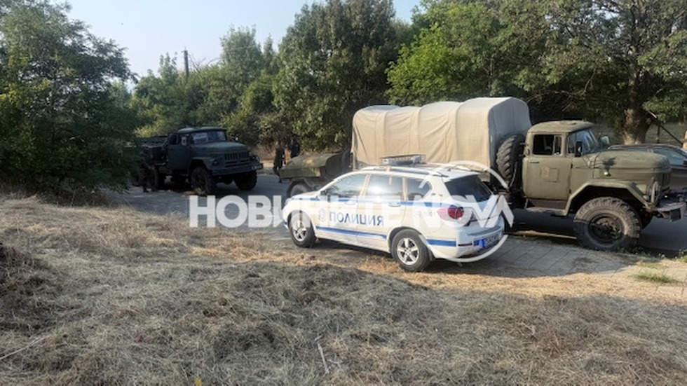 Продължава борбата с разгорелия се отново пожар край Сунгурларе