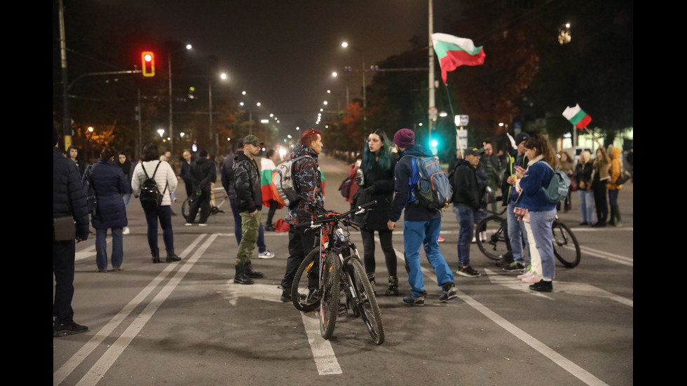 Поредна вечер на протести в София