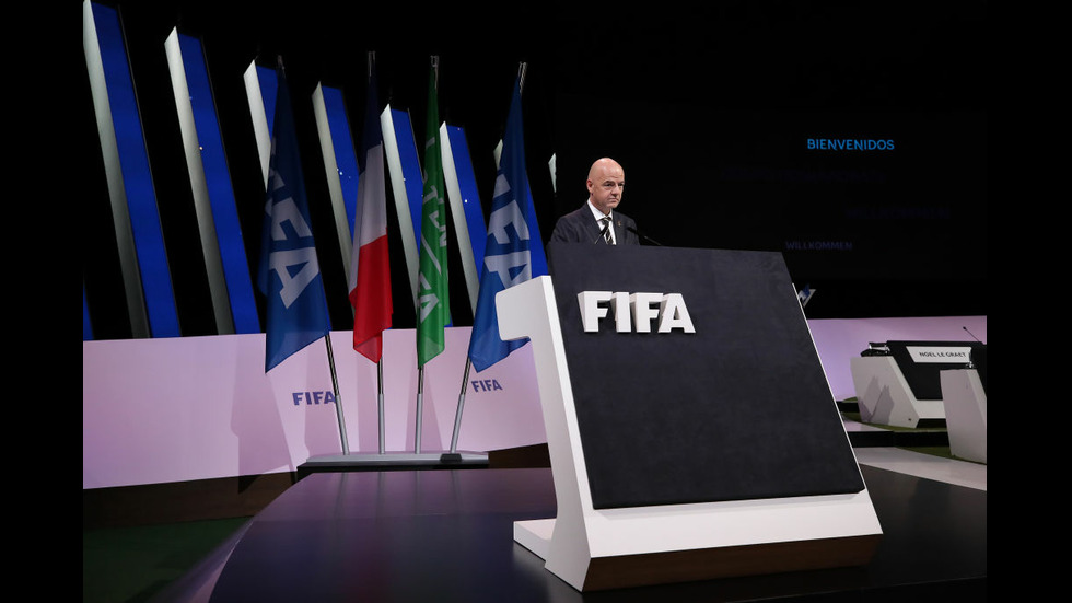 Преизбраха Джани Инфантино за президент на ФИФА