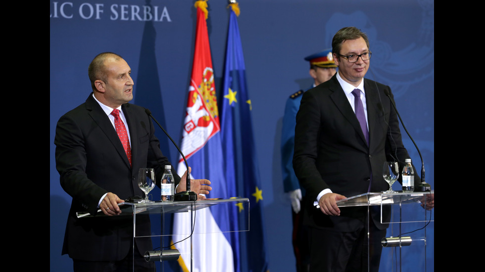 Президентът на официално посещение в Сърбия