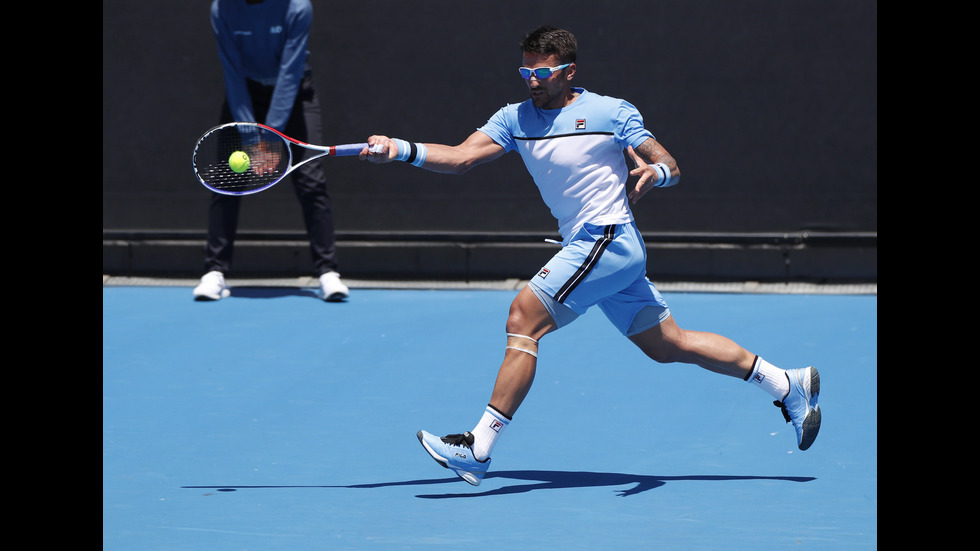 Григор Димитров с победа в първия кръг на Australian Open