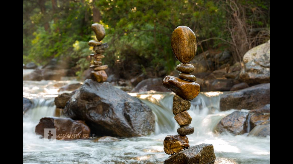 Камъните, които преодоляват гравитацията