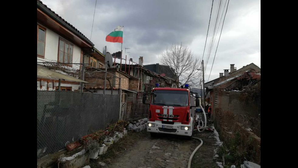 Пожар във "Вароша" във Велико Търново