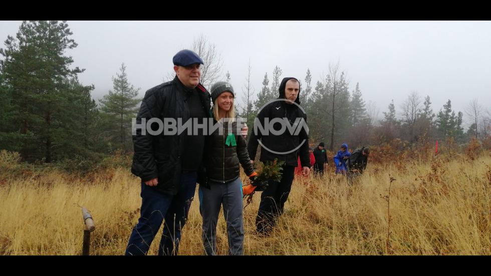 Акция на Асоциацията на прокурорите по залесяване на Тревненския балкан