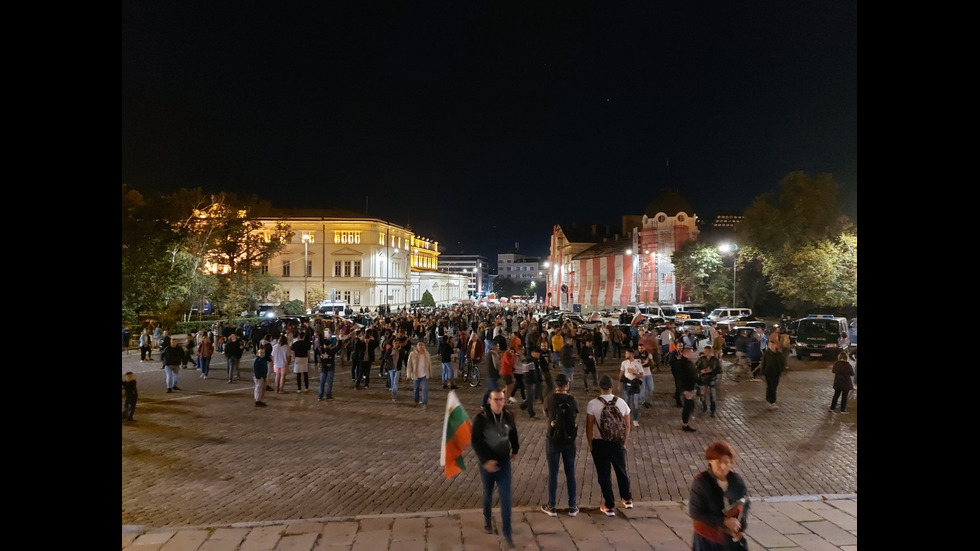 87 вечер на антиправителствени протести