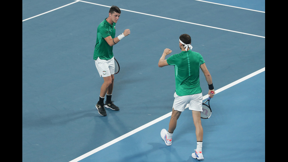 България - Великобритания (двойки), ATP Cup