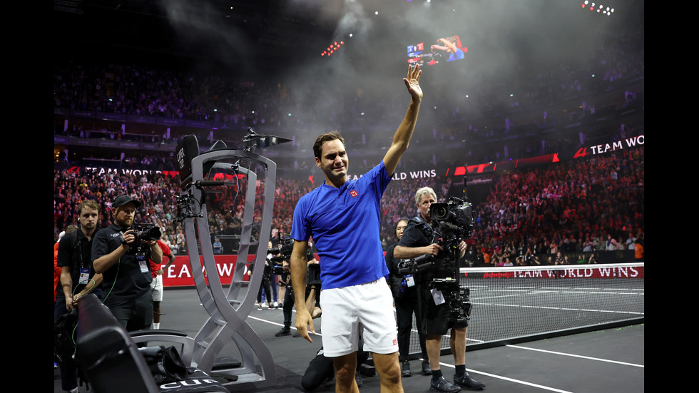 Роджър Федерер се сбогува с професионалния тенис