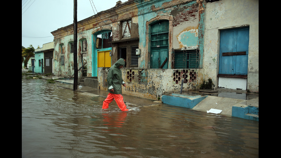 Ураганът "Ирма" в Куба
