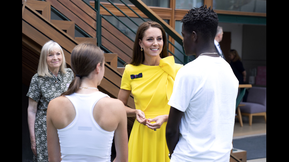 Кейт Мидълтън демонстрира стил и класа на финала на „Уимбълдън” за жени