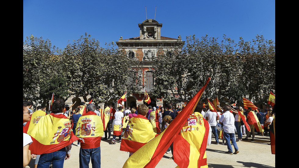 Огромен митинг в подкрепа на единна Испания