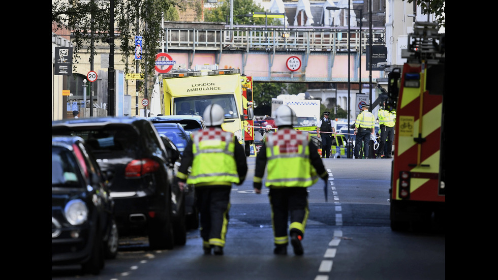 Взрив в метрото в Лондон