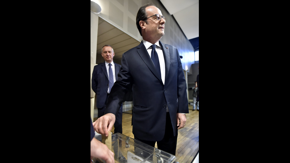 Първи тур на президентските избори във Франция