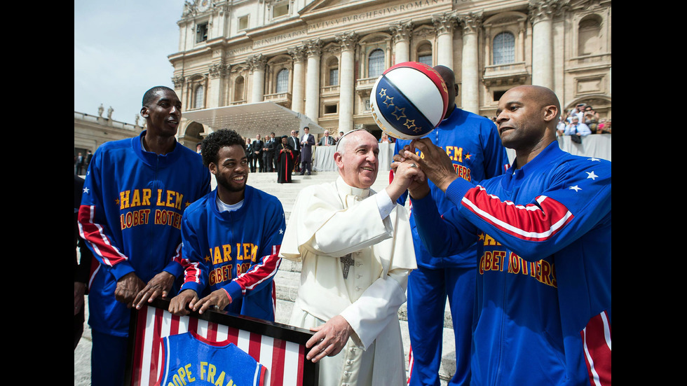 Баскетболният шоу тийм Harlem Globetrotters