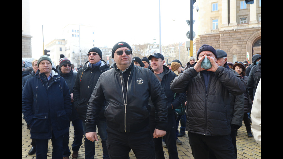 Протест на ГЕРБ след ареста на Борисов, Арнаудова и Горанов