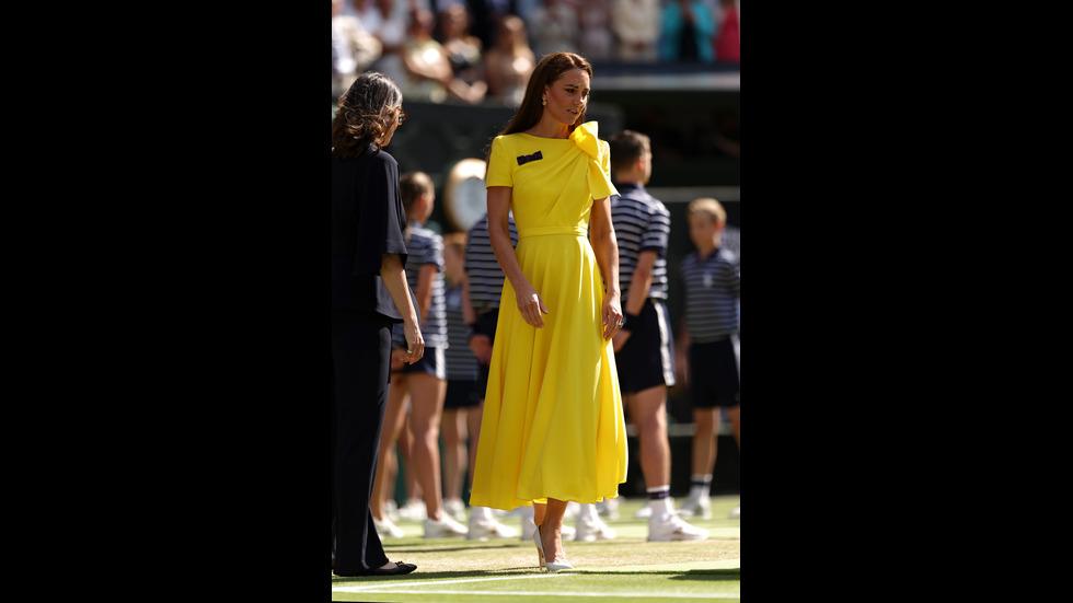 Кейт Мидълтън демонстрира стил и класа на финала на „Уимбълдън” за жени