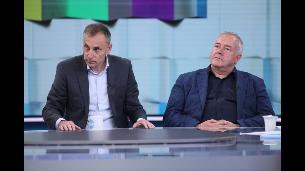 Изборното студио на NOVA - в и зад кадър
