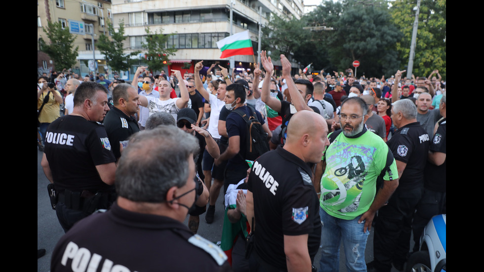 Три протеста в "Триъгълника на властта"