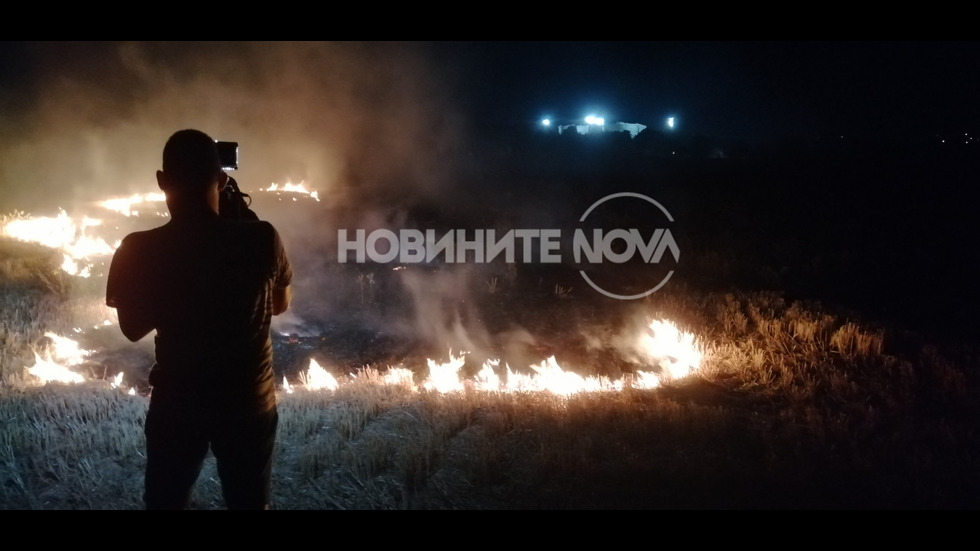 Голям пожар в Горнооряховско