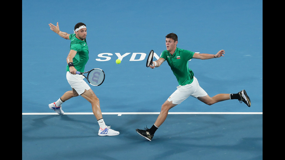 България - Великобритания (двойки), ATP Cup