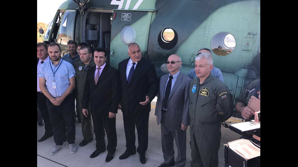 Наш хеликоптер ще помага за гасенето на пожари в Македония