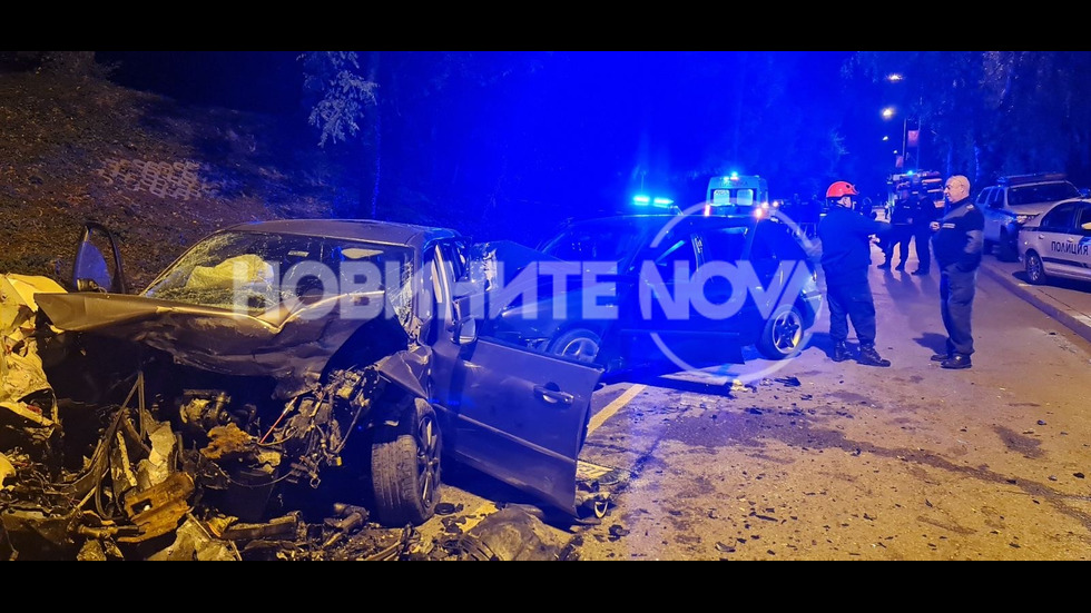 Един загинал и 9 ранени при тежка верижна катастрофа край Панчарево
