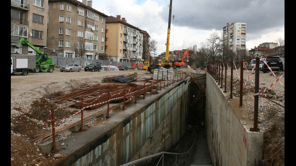 Как върви строителството на метрото в София?