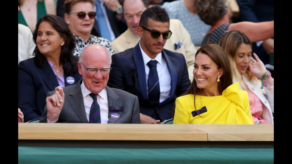 Кейт Мидълтън демонстрира стил и класа на финала на „Уимбълдън” за жени