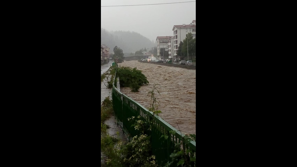 Бедствено положение в Смолян, р. Черна преля