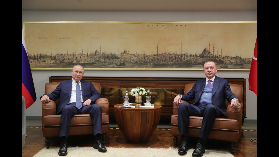 Борисов, Путин и Ердоган - на церемонията по откриването на газопровода „Турски поток”