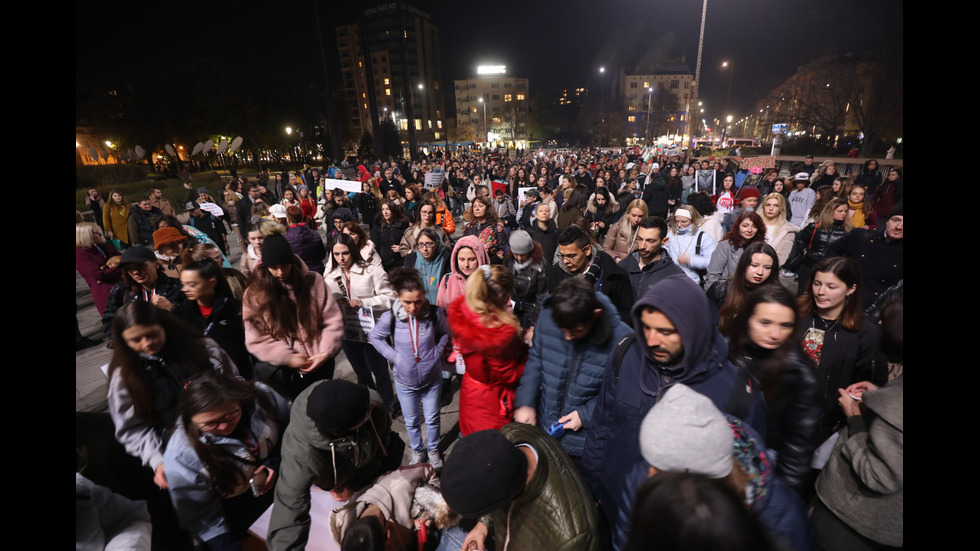 „Справедливост за Мая”: Стотици столичани излязоха на протест