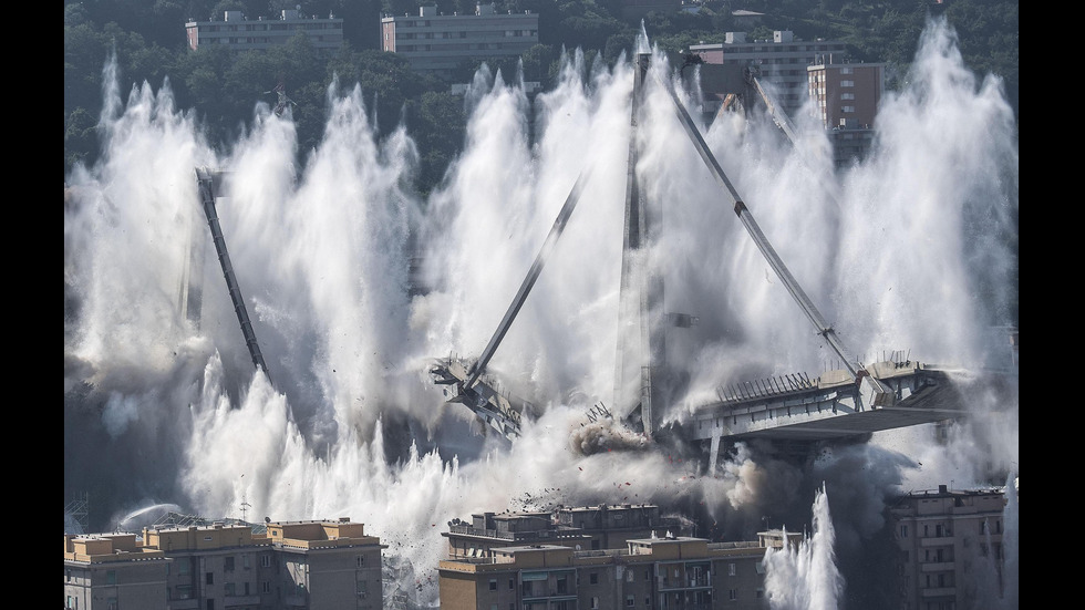 Взрививиха моста в Генуа, който погреба 43 души