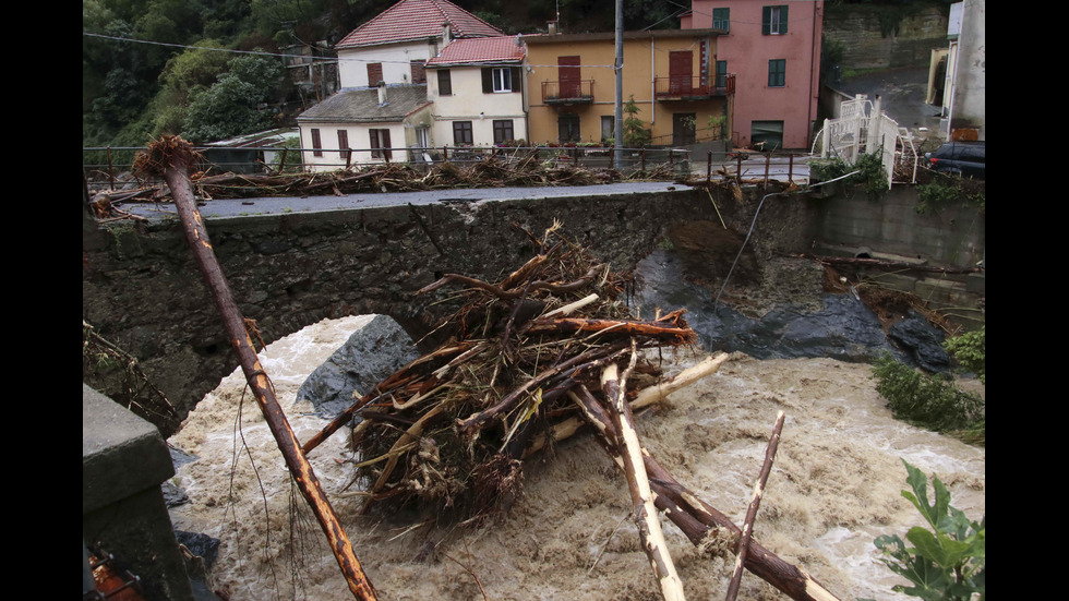 Торнадо и наводнения нанесоха големи щети в Италия