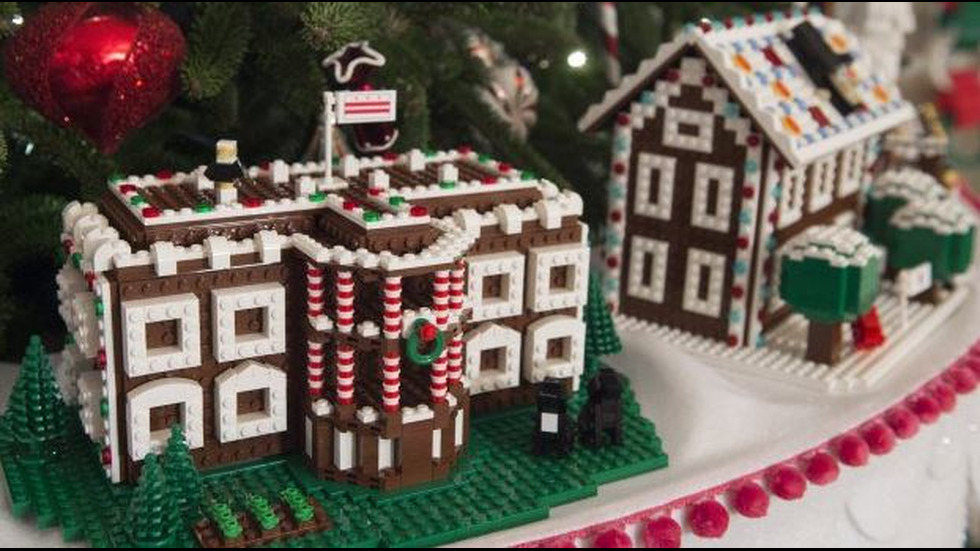 "Медени" къщички украсиха Белия дом