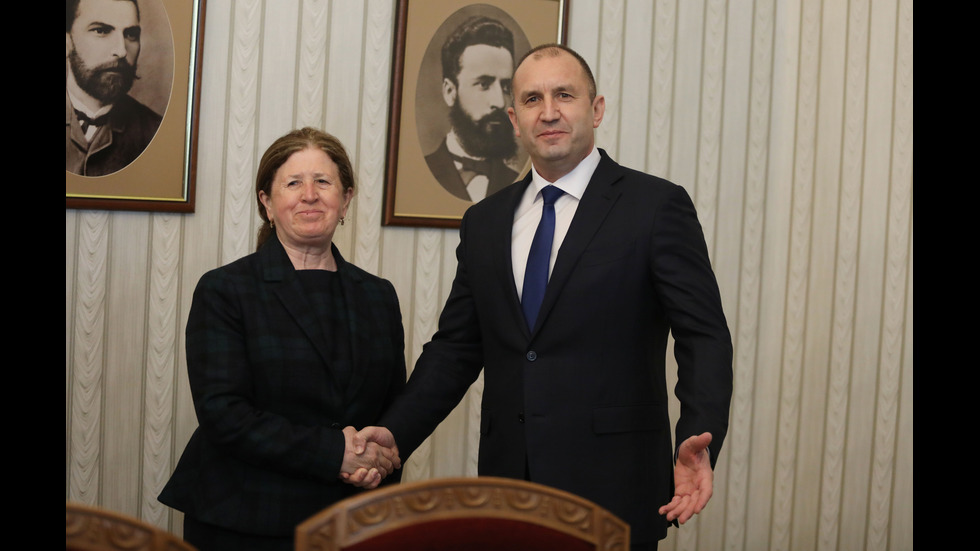Президентът Румен Радев се срещна с новото ръководство на ЦИК