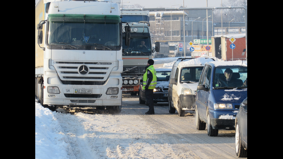 Опашка от тирове на Дунав мост при Русе