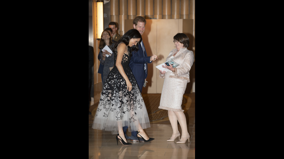 Меган Маркъл – ослепителна на официална церемония в Сидни