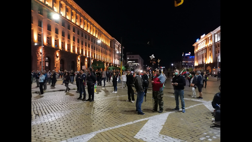87 вечер на антиправителствени протести