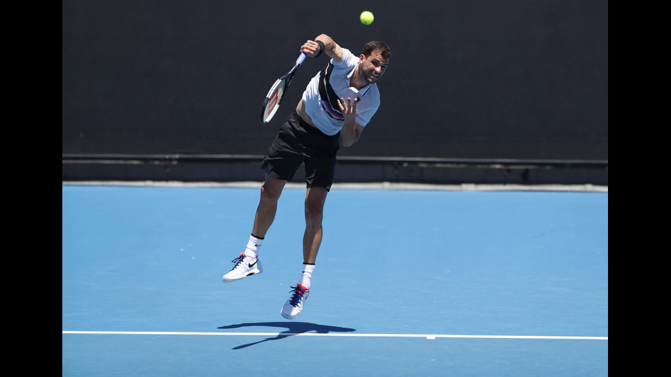 Григор Димитров с победа в първия кръг на Australian Open