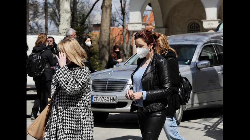 Близки и приятели се сбогуваха с Георги Коритаров